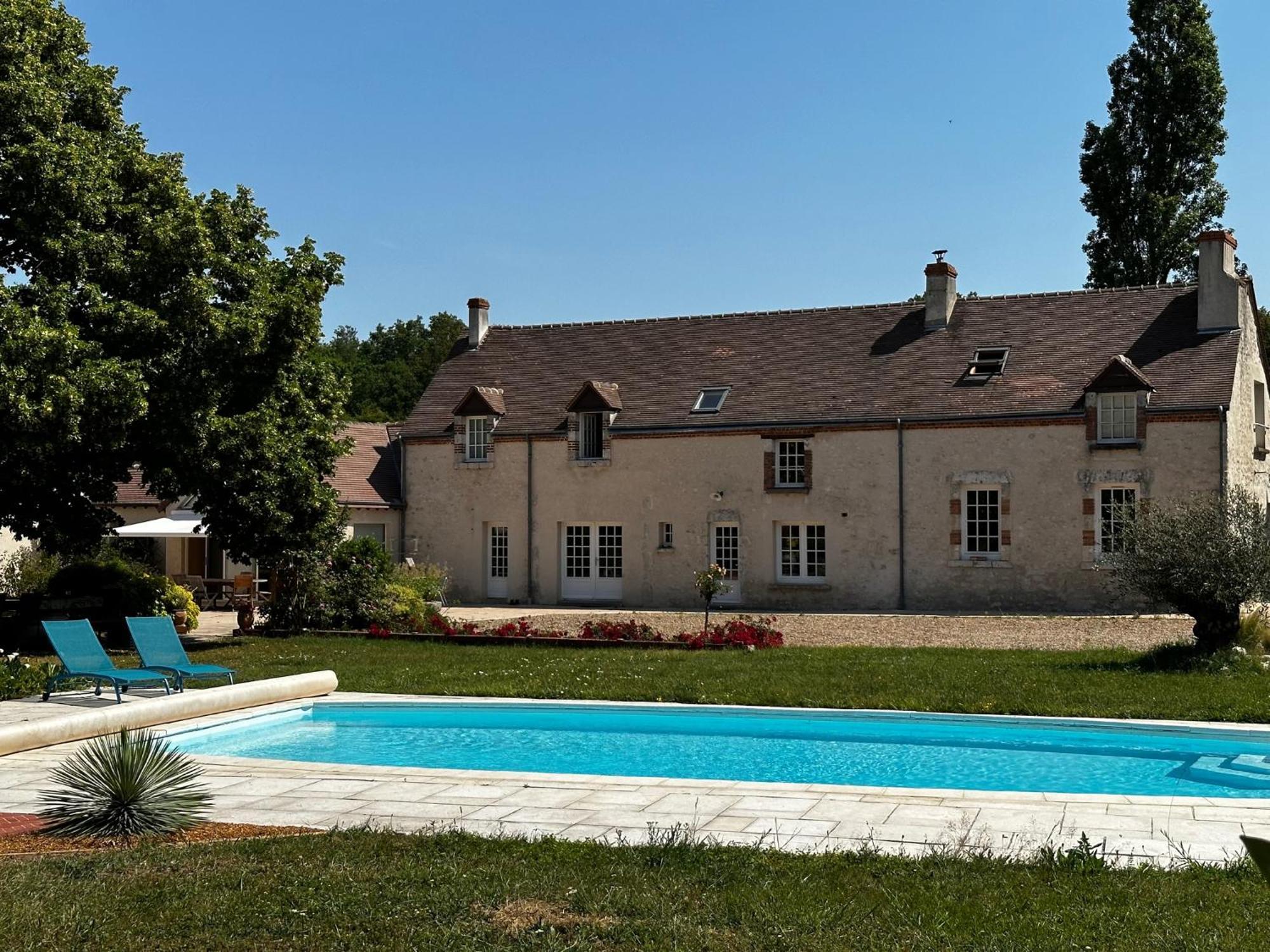 Отель Domaine De Couilleuse Saint-Laurent-Nouan Экстерьер фото